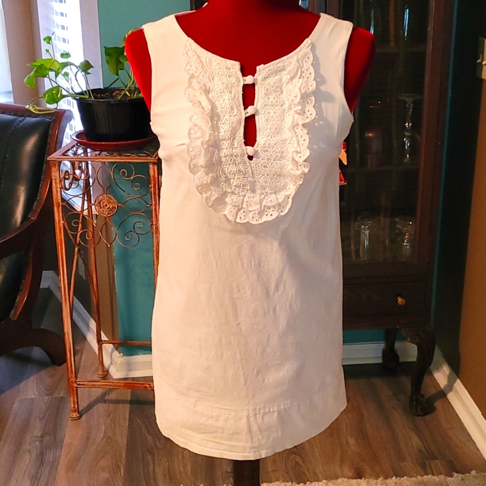 Ruby Rox Size 5 White Sundress